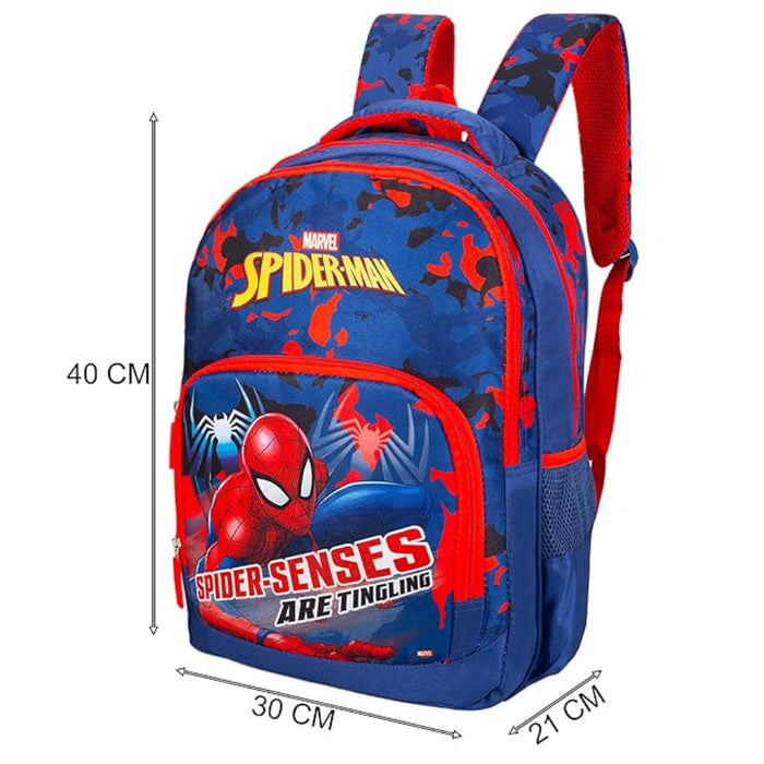 Striders 16 Inch School Bag for Boys Blue Kids Backpack for Nursery & Primary-Backpack-Striders-Toycra