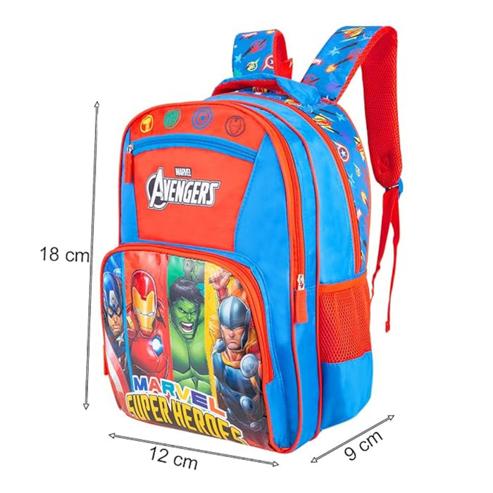 Striders 16 Inch School Bag for Boys Blue Kids Backpack for Nursery & Primary-Backpack-Striders-Toycra