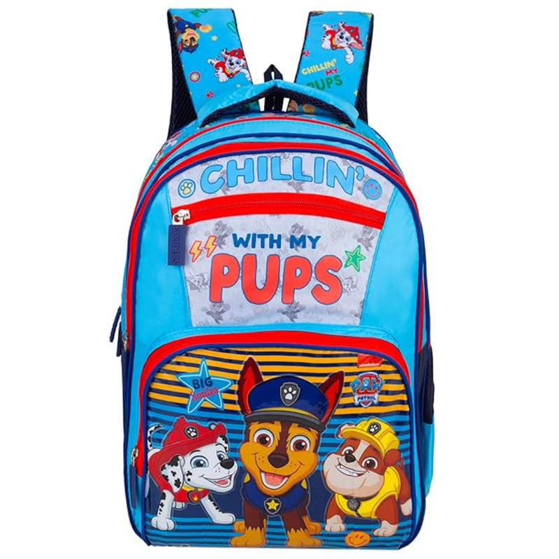 Striders 16 Inch School Bag for Boys Blue Kids Backpack for Nursery & Primary