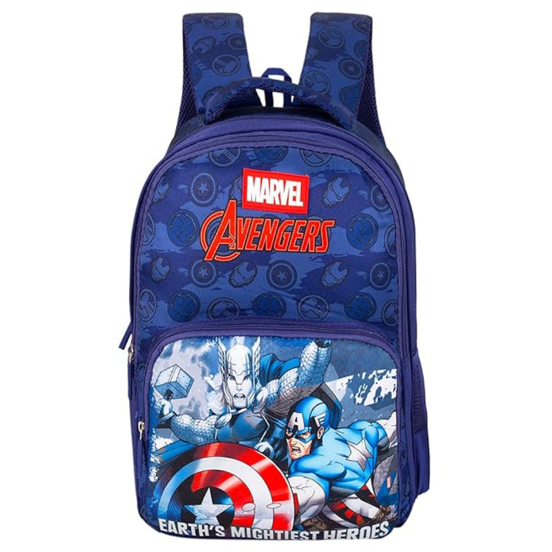 Striders 16 Inch School Bag for Boys Blue Kids Backpack for Nursery & Primary