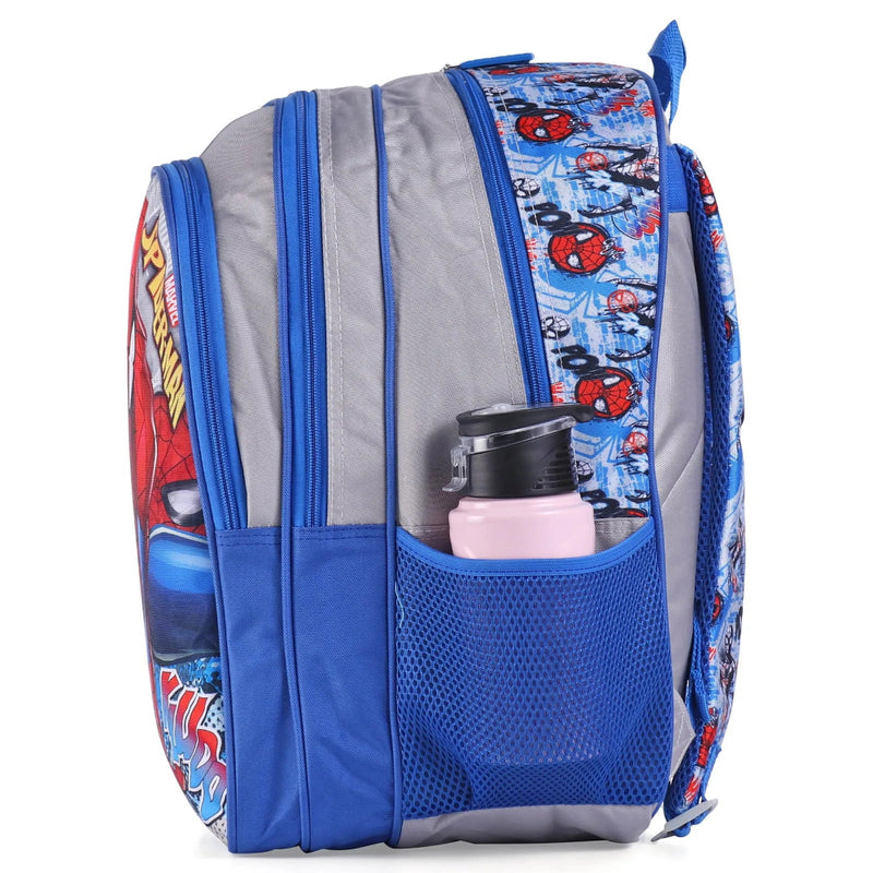 Striders 3 Compartment School Bag - 16 Inches