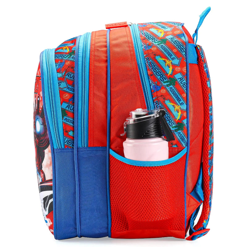 Striders 3 Compartment School Bag - 14 Inches
