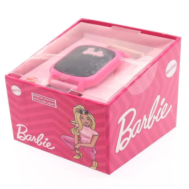 Striders Barbie Free Size Digital Watch - Pink