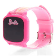 Striders Barbie Free Size Digital Watch - Pink