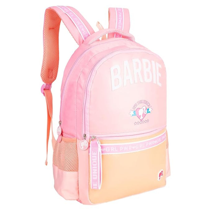 Striders Barbie Pink & Peach 15 Inch School Bag for Nursery