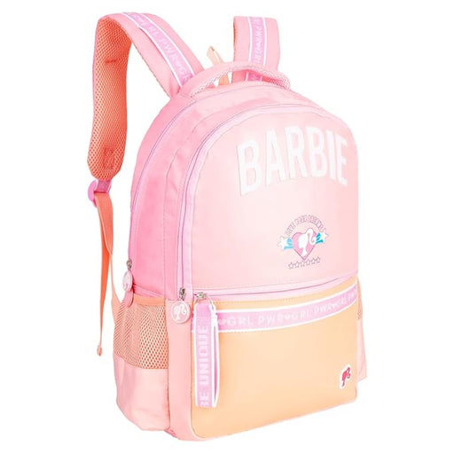 Striders Barbie Pink & Peach 15 Inch School Bag for Nursery-Backpack-Striders-Toycra