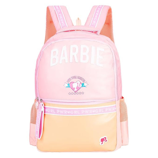 Striders Barbie Pink & Peach 15 Inch School Bag for Nursery-Backpack-Striders-Toycra