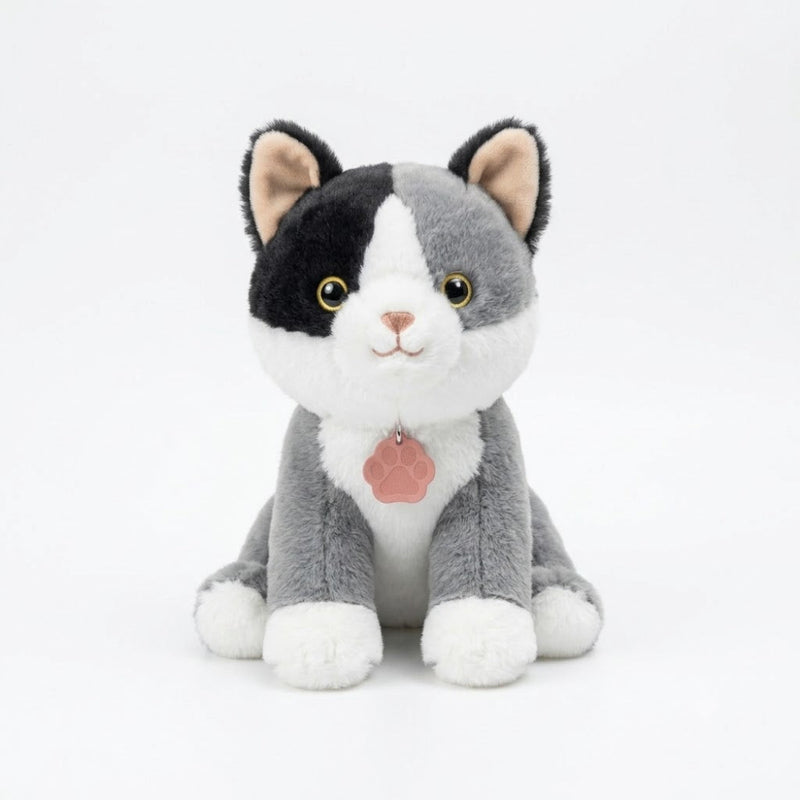 Striders Cat With Eye Patch (Grey)-28cm