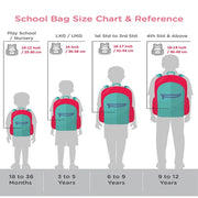 Striders Height 16 Inches School Bag