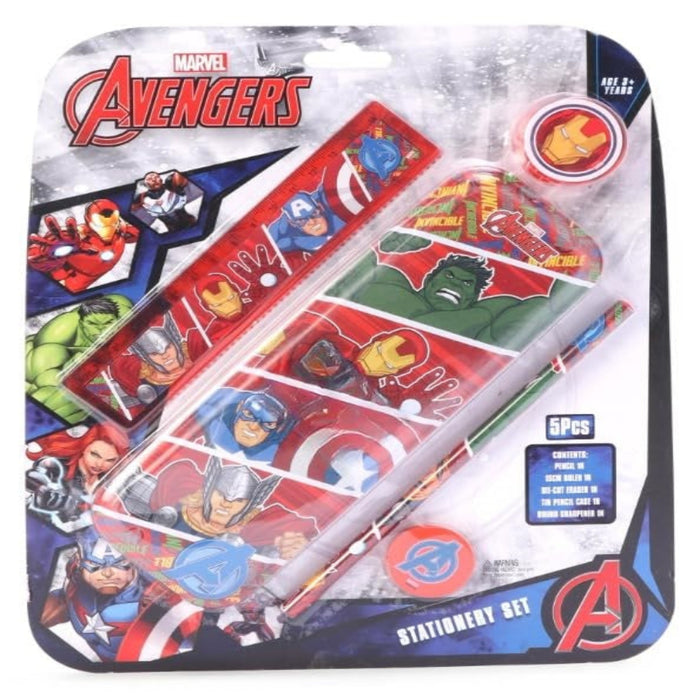 Striders Impex Avengers Stationery Set 5pcs-Stationery-Striders Impex-Toycra