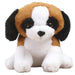Striders Impex Black Brown Dog Plush Toy - 25 Cm-Soft Toy-Striders Impex-Toycra