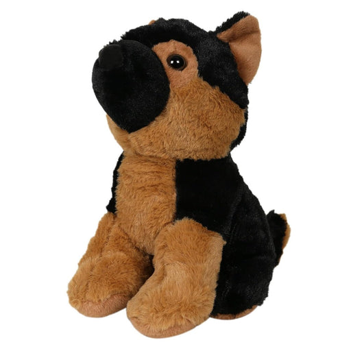 Striders Impex Black and Brown Sitting Dog -12 Inch-Soft Toy-Striders Impex-Toycra