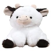 Striders Impex Cow Sitting Plush Toy - 25Cm