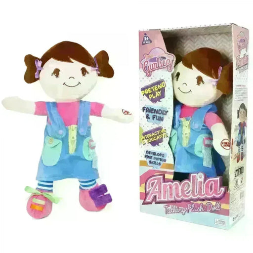 Striders Impex Gurliez Amelia Talking Plush Doll-Dolls-Striders Impex-Toycra