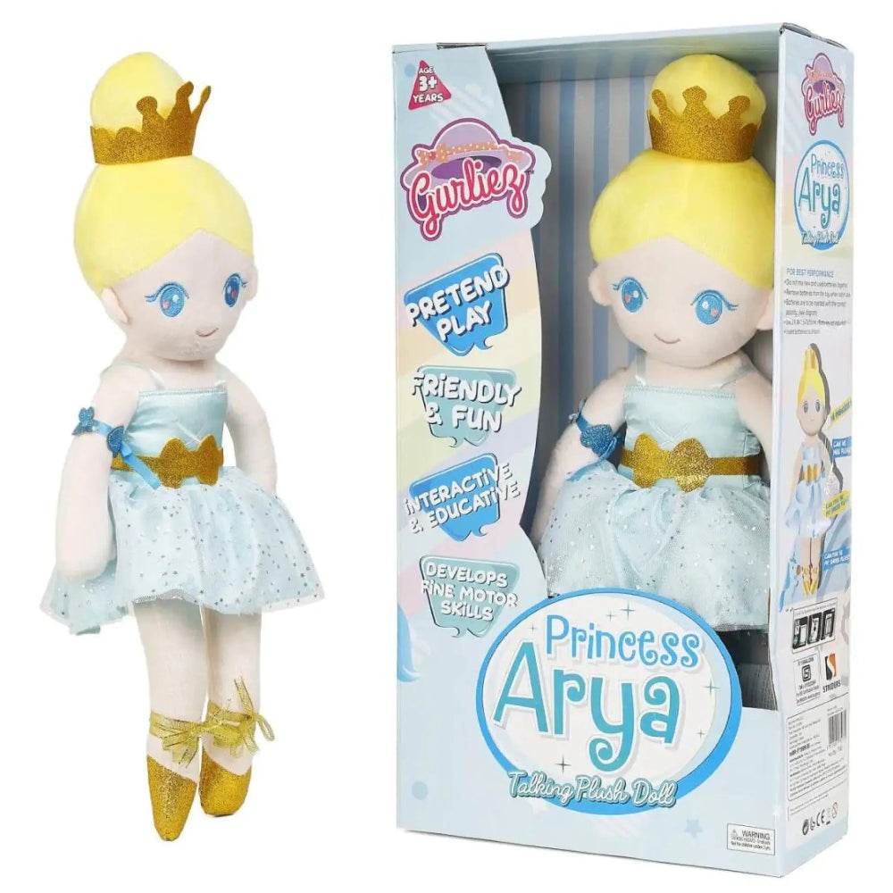 Striders Impex Gurliez Princess Arya Talking Plush Doll