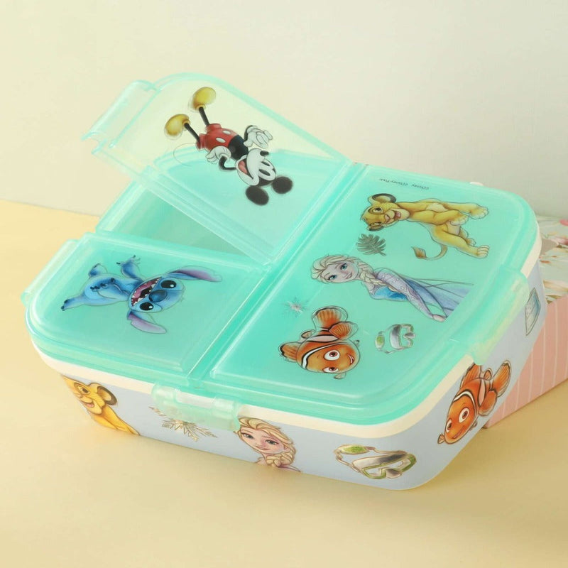 Striders Impex Multi Compartment Lunch Box With Attractive Print