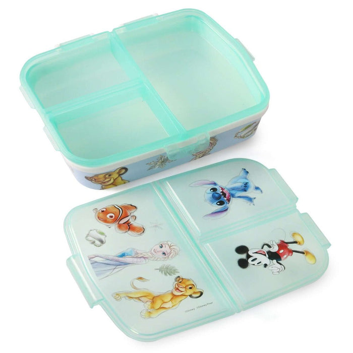 Striders Impex Multi Compartment Lunch Box With Attractive Print-LunchBox & Water Bottles-Striders Impex-Toycra