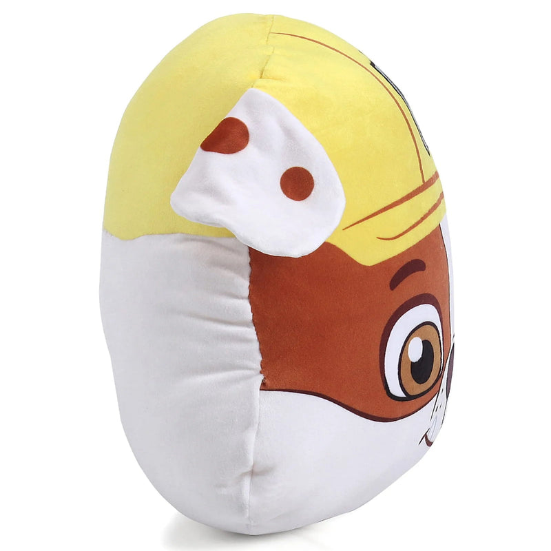 Striders Impex Paw Patrol Rubble Face Cushion Plush Toys - 30 Cm