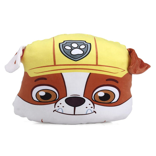 Striders Impex Paw Patrol Rubble Face Cushion Plush Toys - 30 Cm-Soft Toy-Striders Impex-Toycra