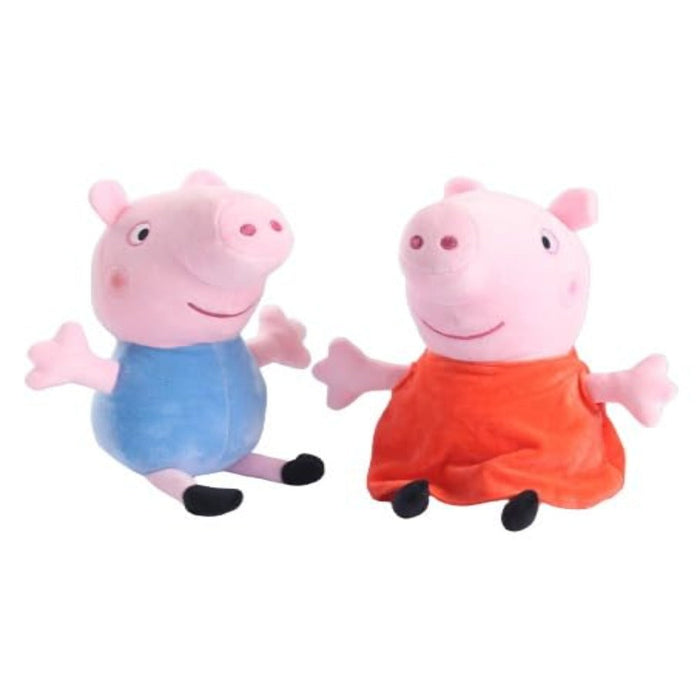 Striders Impex Peppa Pig & George Combo Plush Soft Toy-Soft Toy-Striders Impex-Toycra