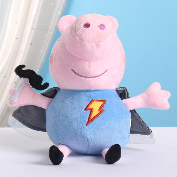 Striders Impex Peppa Pig George with Bolt Plush Soft Toy - 30 cm-Soft Toy-Striders Impex-Toycra