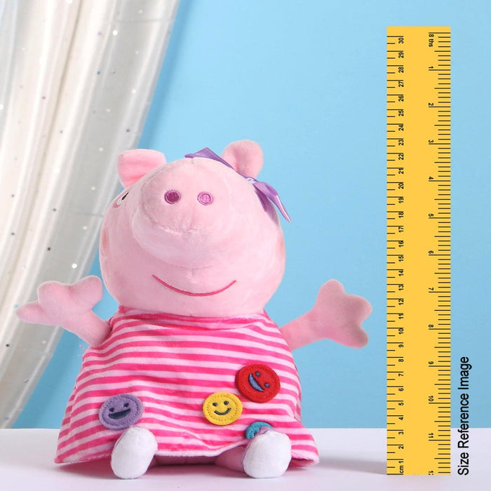 Striders Impex Peppa Pig Plush - 30 cm-Soft Toy-Striders Impex-Toycra