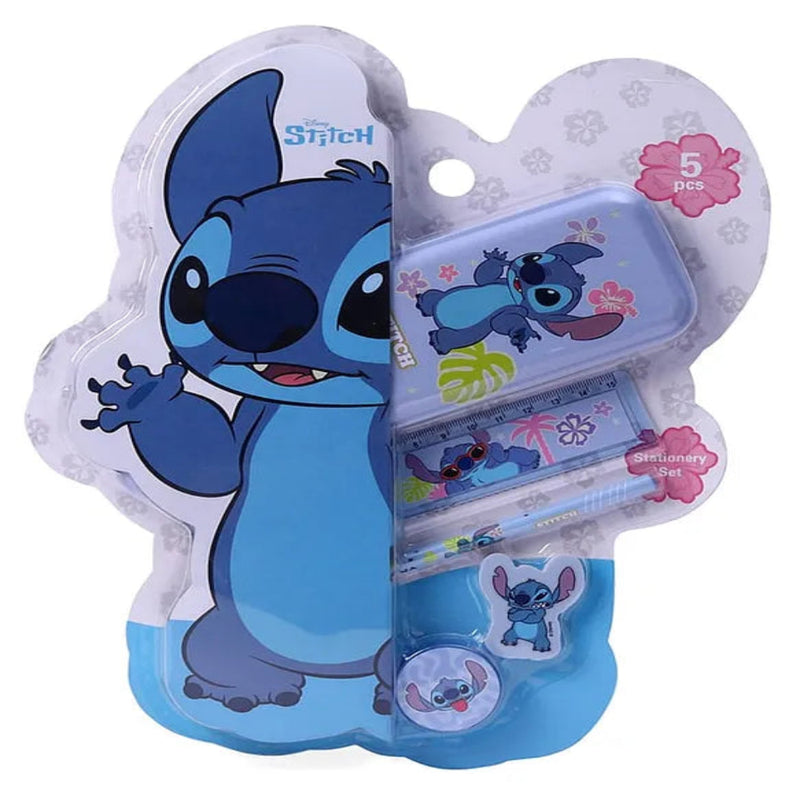 Striders Impex Printed 5 Pcs Stationary Set