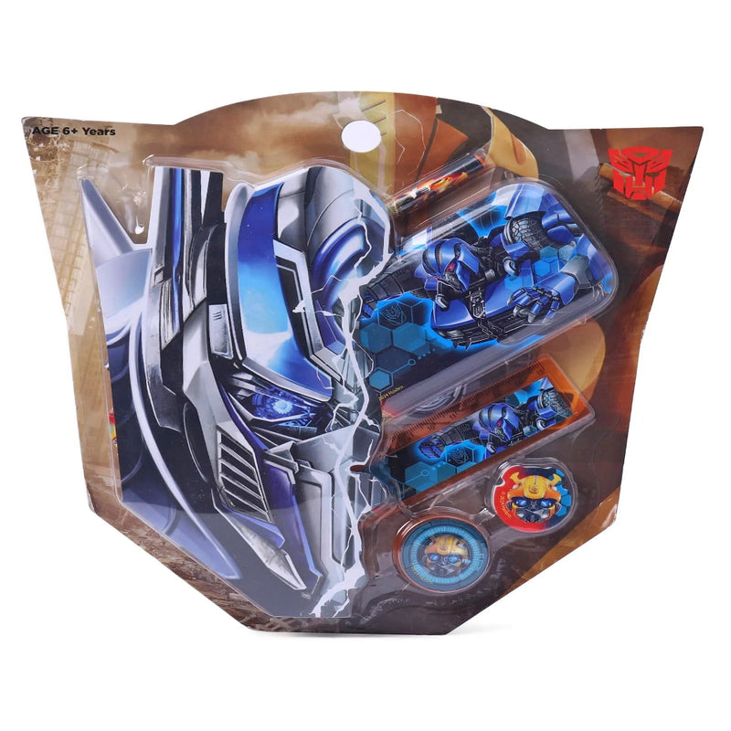 Striders Impex Printed 5 Pcs Stationary Set