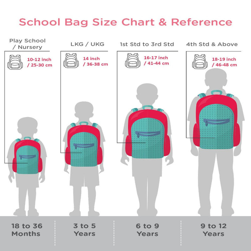 Striders Impex School Bag 33Cm