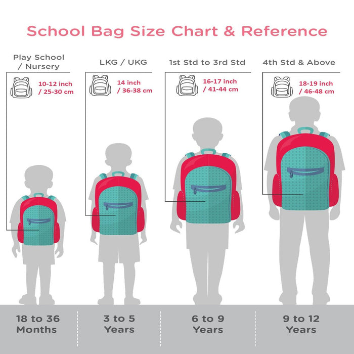 Striders Impex School Bag 33Cm-Backpack-Striders Impex-Toycra