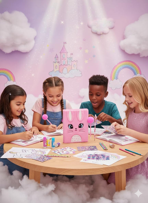 Striders Impex Sparkle and Write Journal Set-Arts & Crafts-Striders Impex-Toycra