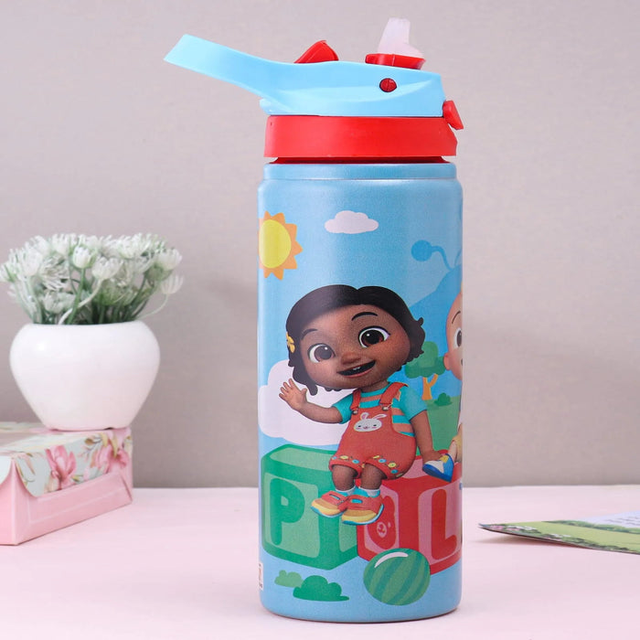 Striders Impex Stainless Steel Insulated Hot & Cold Sipper Bottle - 500 Ml-LunchBox & Water Bottles-Striders Impex-Toycra