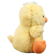 Striders Impex Yellow Sitting Duck Plush Toy - 27.5 Cm