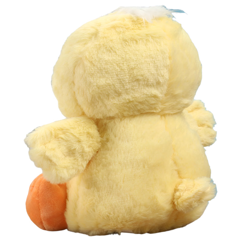 Striders Impex Yellow Sitting Duck Plush Toy - 27.5 Cm