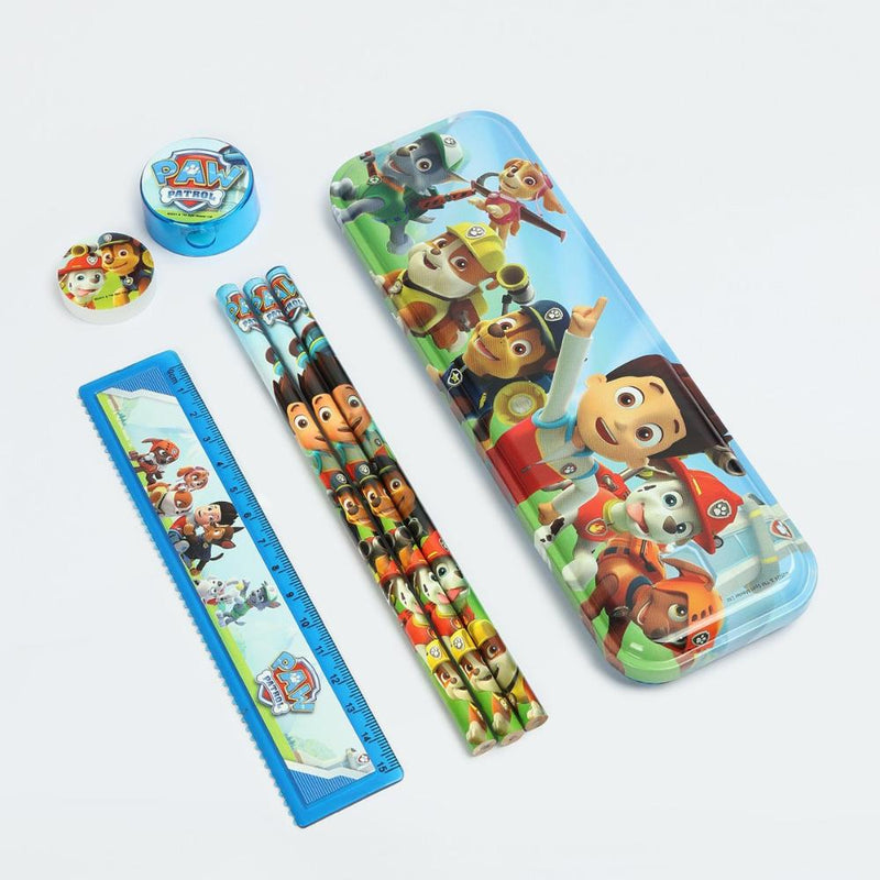 Striders Kids Printed Pencil Box Gift Set -7 Pcs