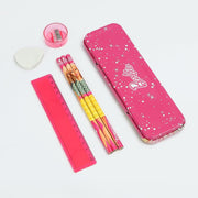 Striders Kids Printed Pencil Box Gift Set -7 Pcs