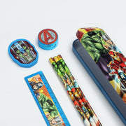 Striders Kids Printed Pencil Box Gift Set -7 Pcs