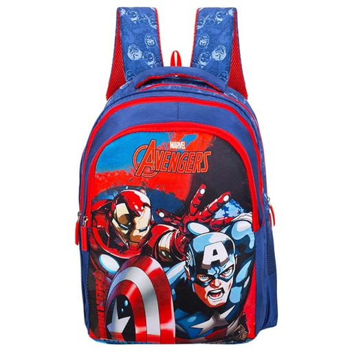 Striders Marvel Avengers School Bag for Boys Blue 18 Inch-Backpack-Striders-Toycra