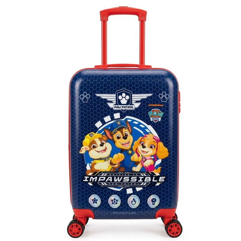Striders Paw Patrol Hard-Shell Spinner Luggage Bag -20 Inch