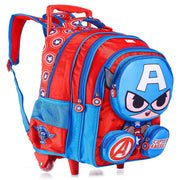 Striders Printed Trolley School Bags - 16 Inches