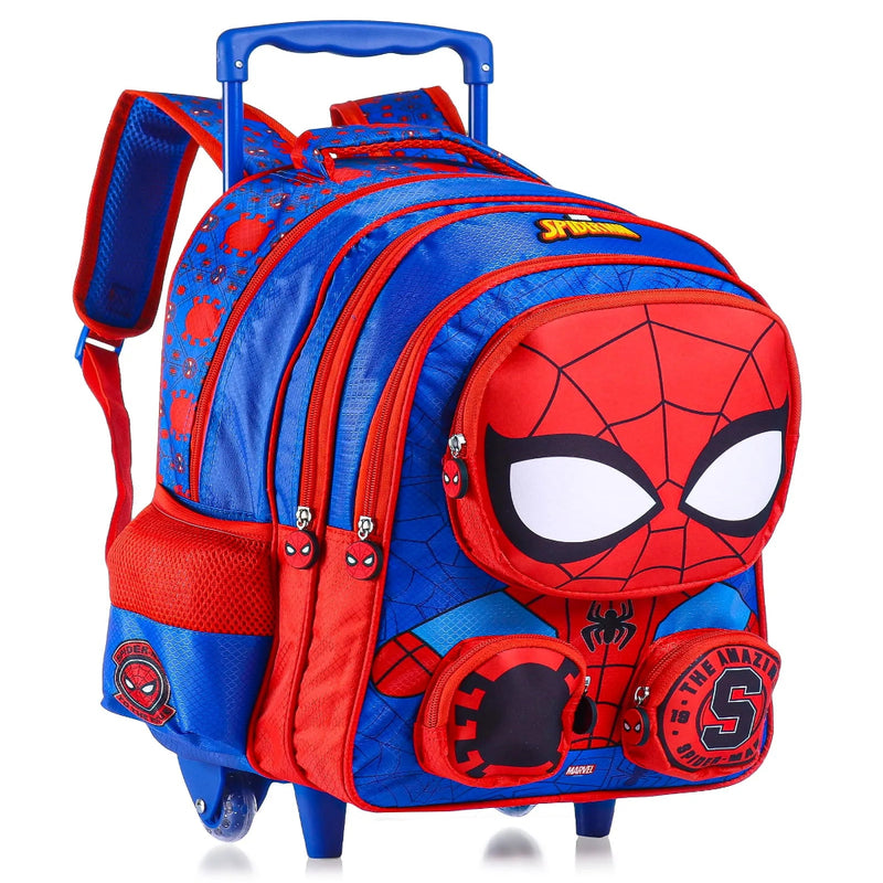 Striders Printed Trolley School Bags - 16 Inches