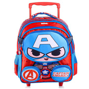 Striders Printed Trolley School Bags - 16 Inches