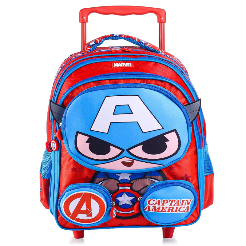 Striders Printed Trolley School Bags - 16 Inches