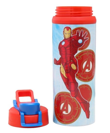 Striders Steel Sipper Water Bottle 500ml-LunchBox & Water Bottles-Striders-Toycra