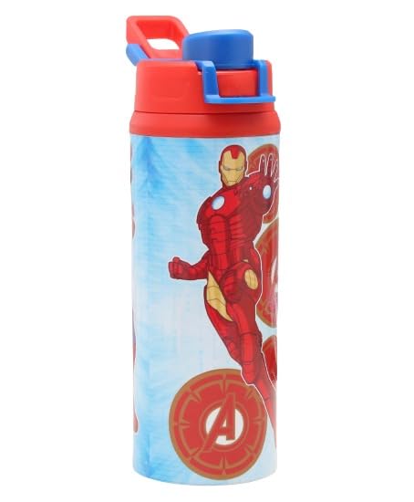 Striders Steel Sipper Water Bottle 500ml-LunchBox & Water Bottles-Striders-Toycra