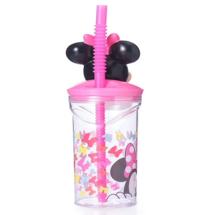 Stor 3D Figurine Minnie Mouse BPA-Free Plastic Tumbler with Straw  Multicolor 360ml, Food Storage, Cookware, Bakeware & Kitchenware, Houseware, Household, All Brands