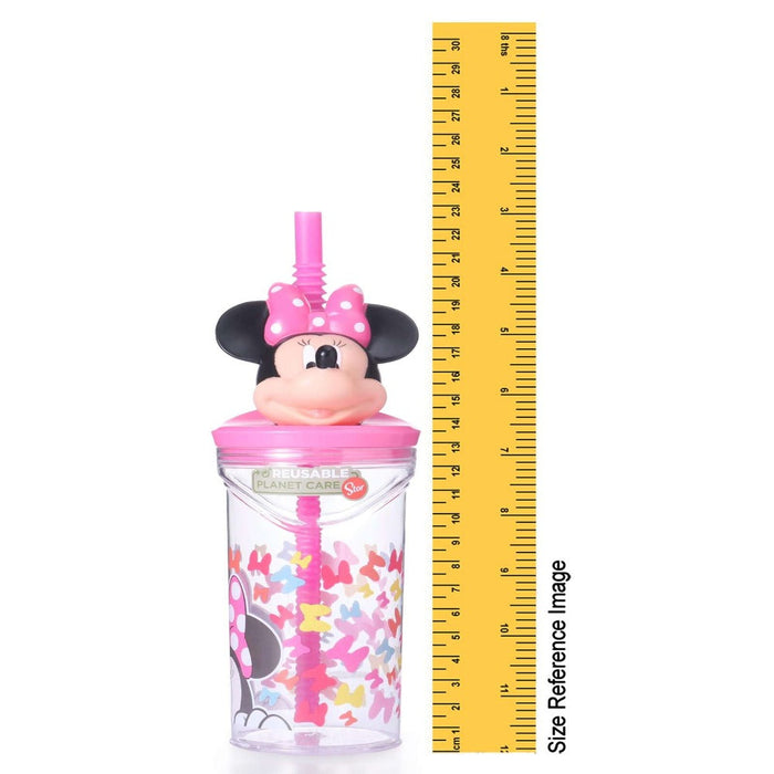 Disney Princess 3D Figurine Plastic Tumbler Beaker with Flexi Straw - 360ml  - 7cm Diameter x 14cm He…See more Disney Princess 3D Figurine Plastic