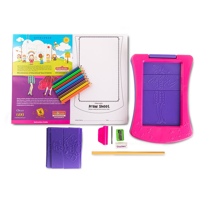 Style Divas Fashion Design Kit for Girls | 600+ Outfits | Ages 4–8 Years