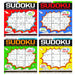 Sudoku Brain Game For Smart Minds ( Set Of 4 books Box Set)-Activity Books-WH-Toycra