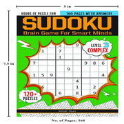 Sudoku Brain Game For Smart Minds ( Set Of 4 books Box Set)